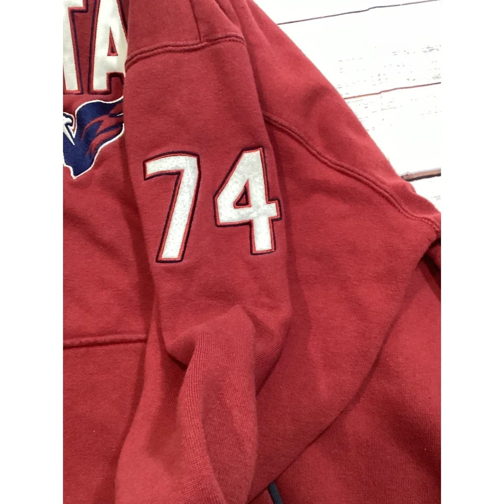 Old Time Hockey Washington Capitals Red Hoodie NHL Sweatshirt Mens XXL 1974 - Picture 4 of 7
